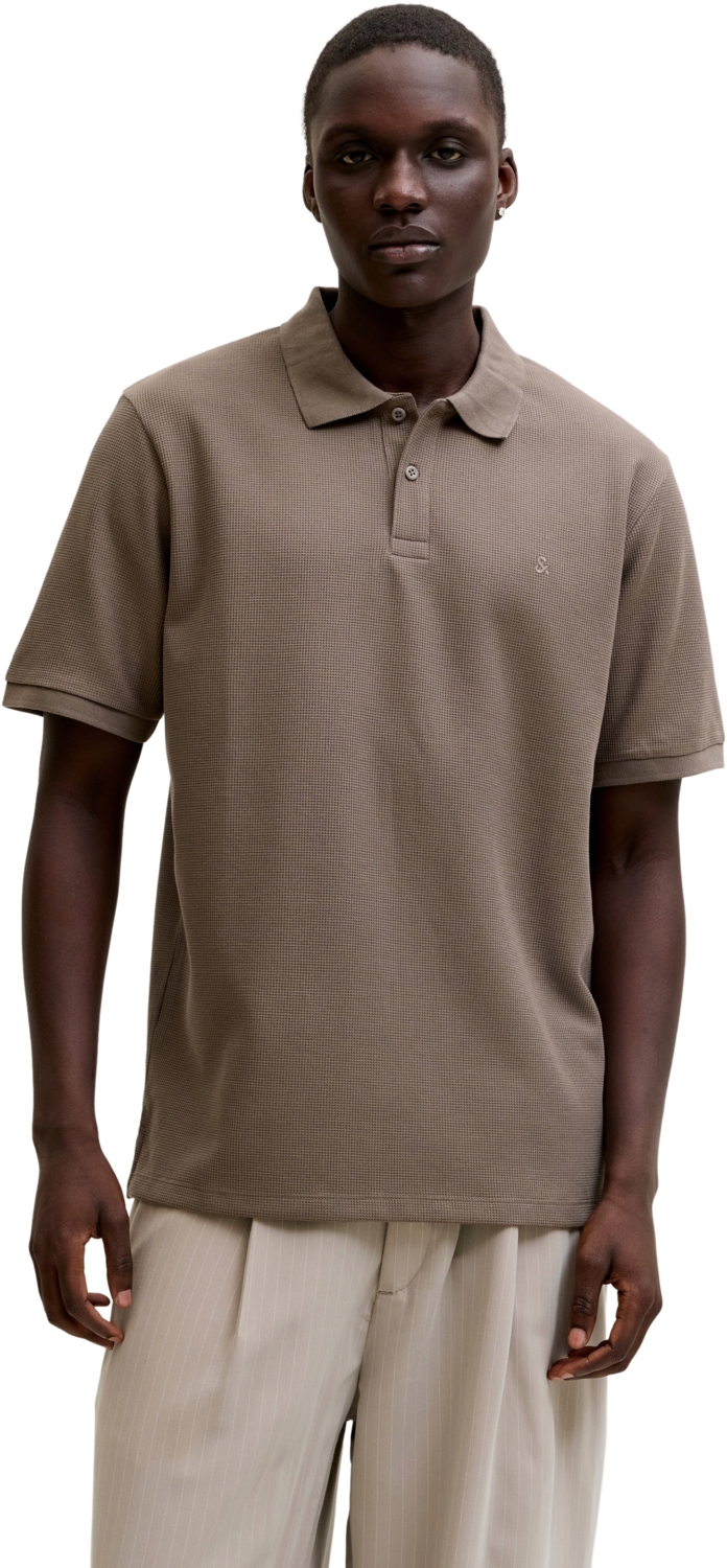 Поло мужское Jack & Jones Jjeaustin Polo Ss Noos 12268130 XL пудровое