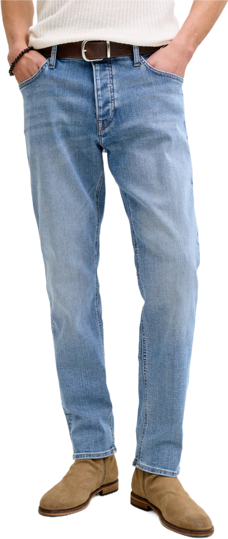 Джинсы мужские Jack & Jones Jjimike Jjoriginal St 171 Noos 12289824 34-32 голубые фото 1
