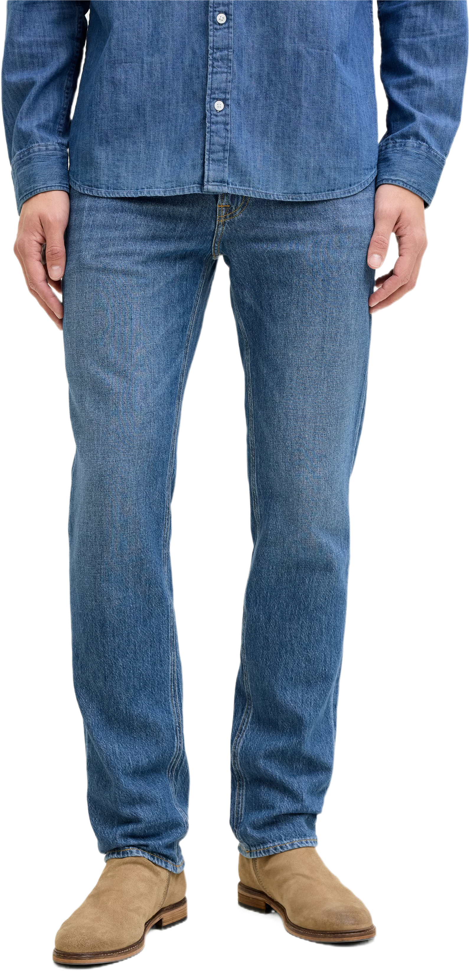 Джинсы мужские Jack & Jones Jjiclark Jjoriginal Ns 415 Noos 12291693 32-32 синие фото 1