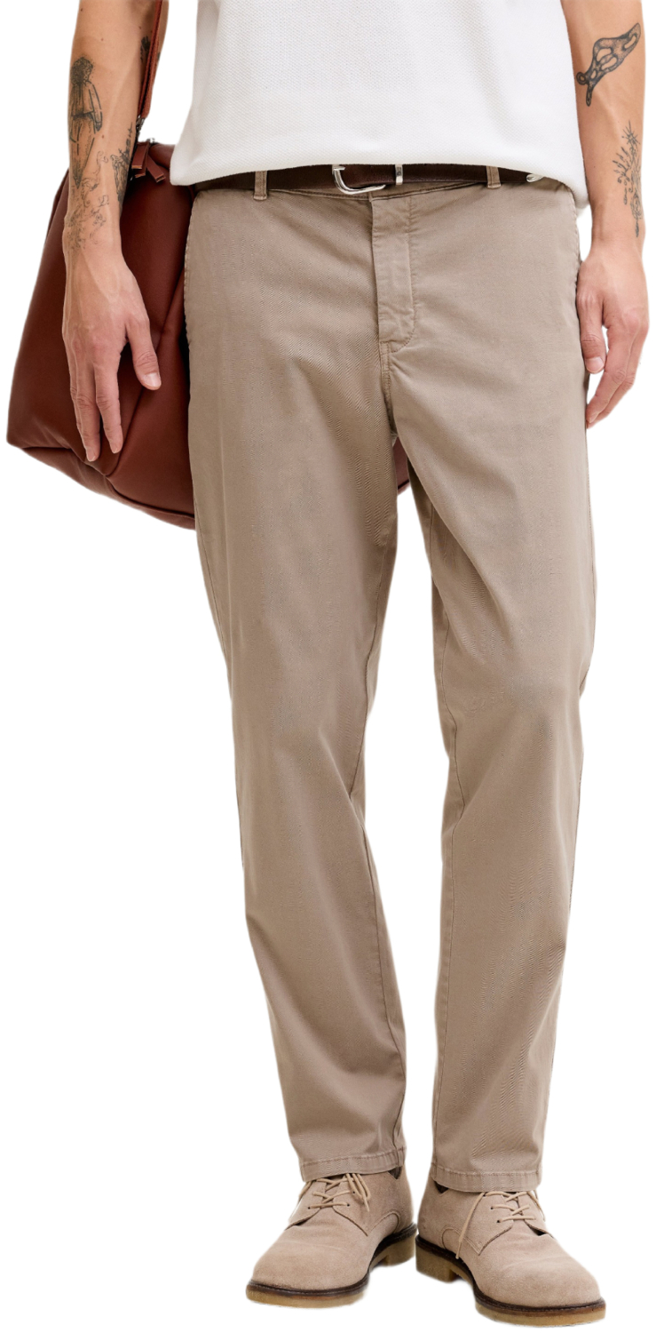 Штани чоловічі Jack & Jones Jpstollie Vance Chino Noos 12292970 30-32 бежеві