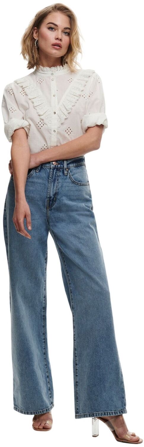 Джинсы женские ONLY Onlhope Hw Wide Dnm Rea345 Noos 15222070 31-32 светло-голубые