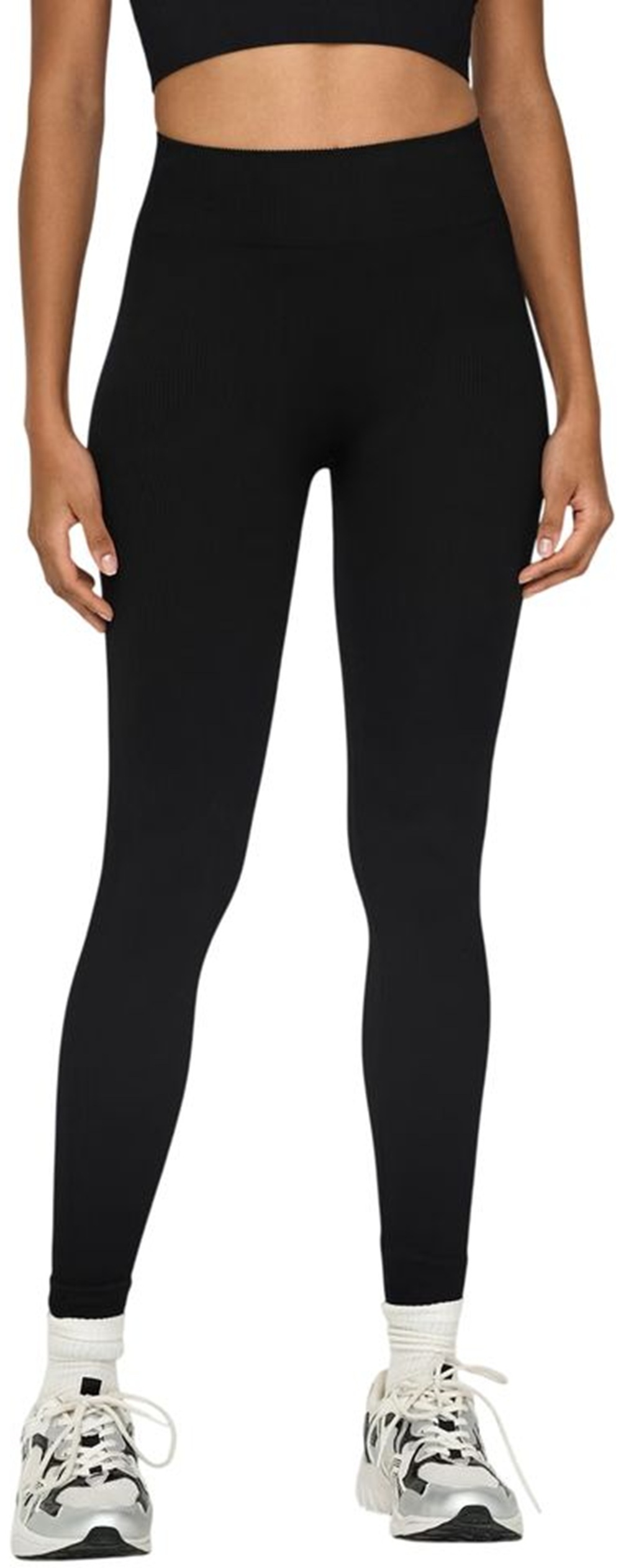 Леггинсы женские Only Play Onpjaia Hw Seam Tights Noos 15250052 S-M черные фото 1