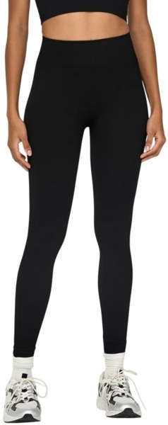 Леггинсы женские Only Play Onpjaia Hw Seam Tights Noos 15250052 S-M черные фото 