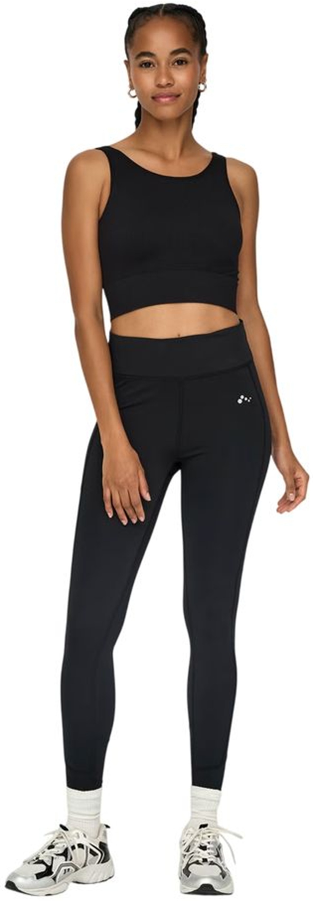 Леггинсы женские Only Play Onpmila-2 Hw Pck Tights Noos 15274629 S черные фото 1
