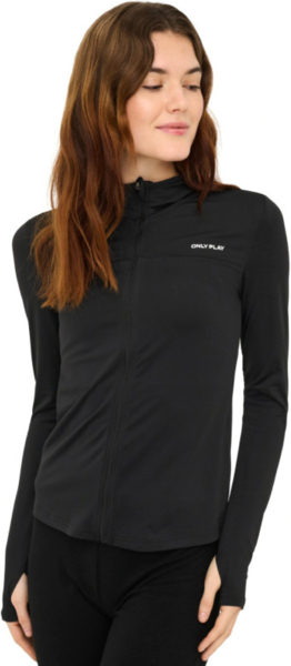 Спортивная кофта женская Only Play Onpmila Hood Fz Ls Top Noos 15274630 S черная фото