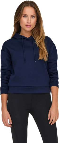 Худі жіноче Only Play Onplounge Hood Ls Swt Noos 15245850 L темно-синєфото