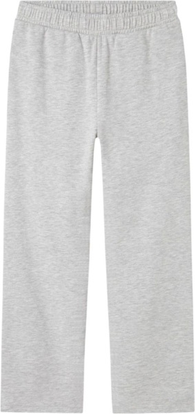 Спортивные штаны детские Name it Nkfmille Straight Sweat Pant Unb Noos 13240496 158 светло-серые фото 