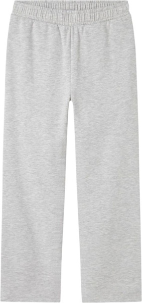 Спортивные штаны детские Name it Nkfmille Straight Sweat Pant Unb Noos 13240496 134 светло-серые фото 