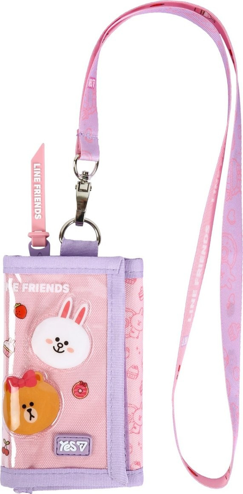 Гаманець Yes W-1 Line Friends Always Together (533810)фото1