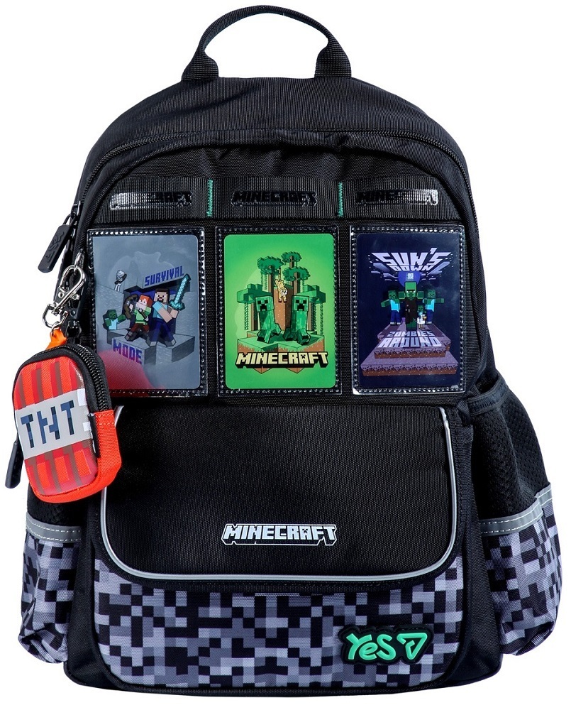 Школьный рюкзак Yes S-104S Minecraft Reality (550261)
