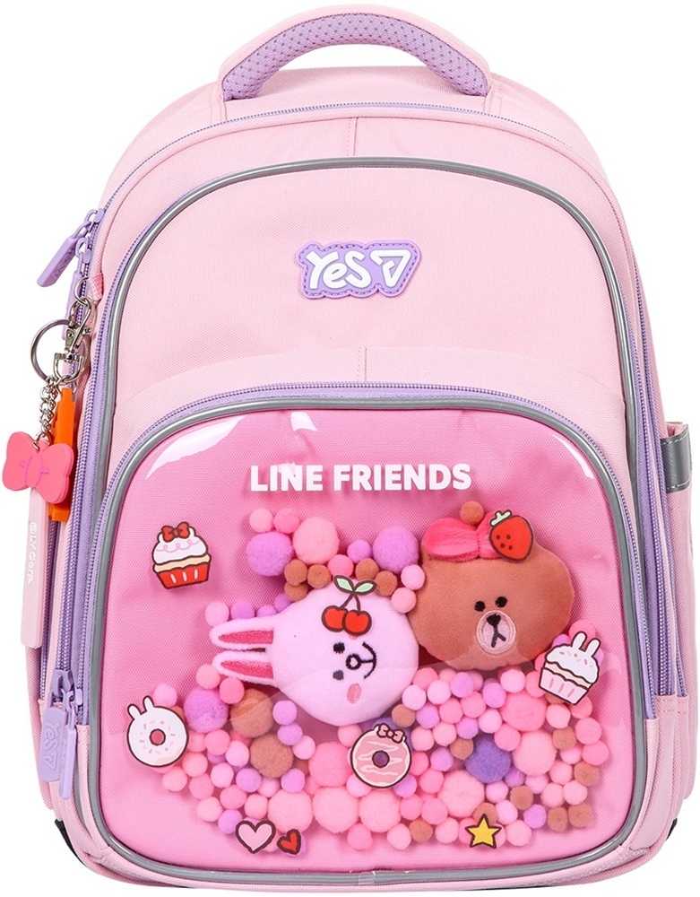Школьный рюкзак Yes S-91M Line Friends Dreamy (550247)