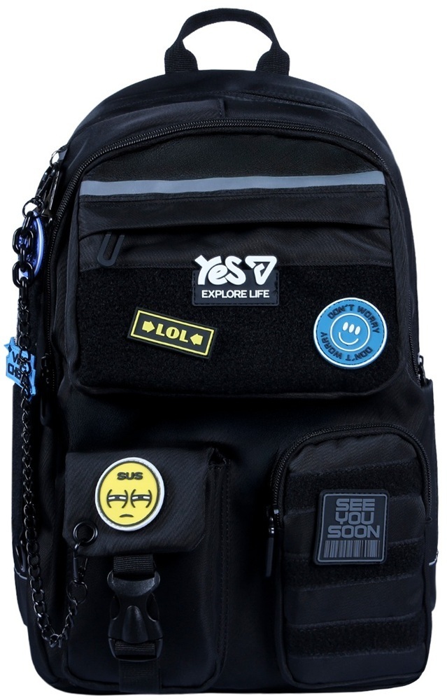 Школьный рюкзак Yes TS-43L Vibe (550344)