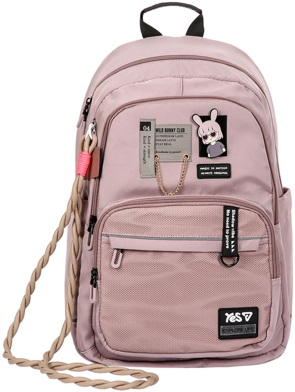 Школьный рюкзак Yes TS-47L Bunny Club (550366)