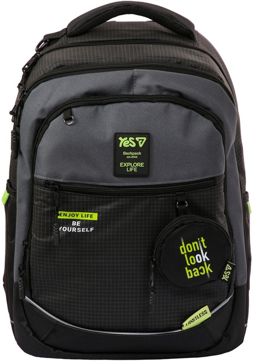 Школьный рюкзак Yes TS-59L Enjoy Life (550410)