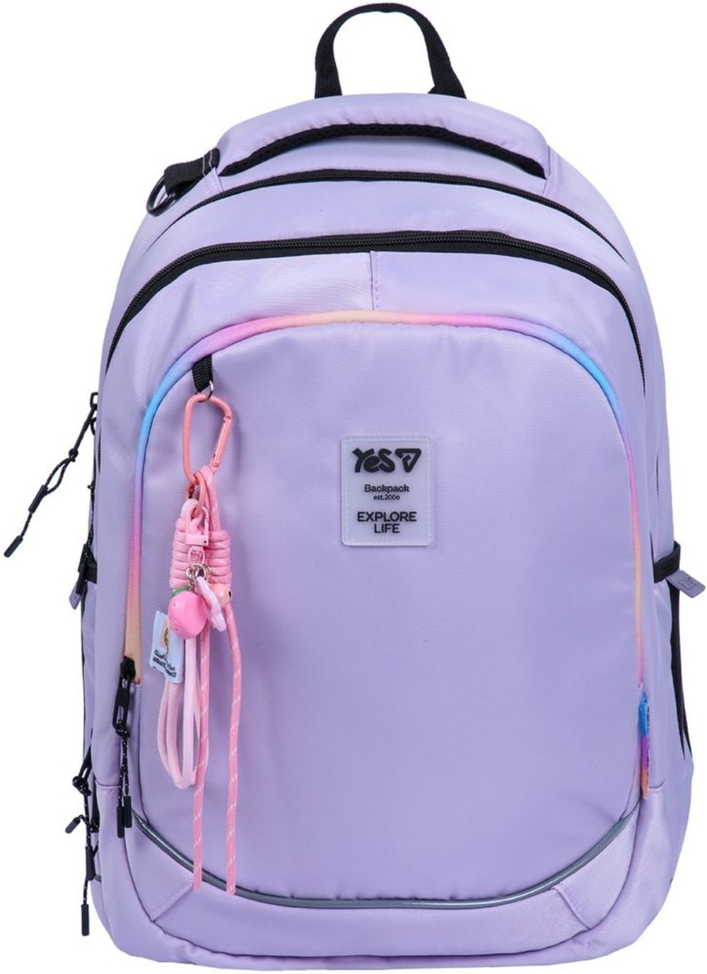 Школьный рюкзак Yes TS-59L Lilac (550407)