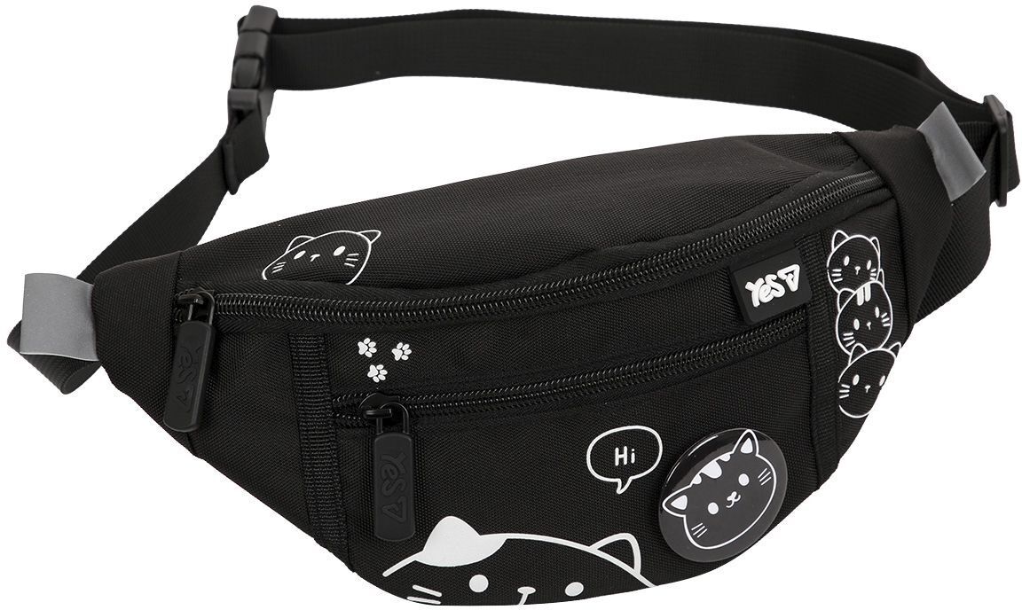 Сумка на пояс Yes SP-36 Black Cat (550553) фото1