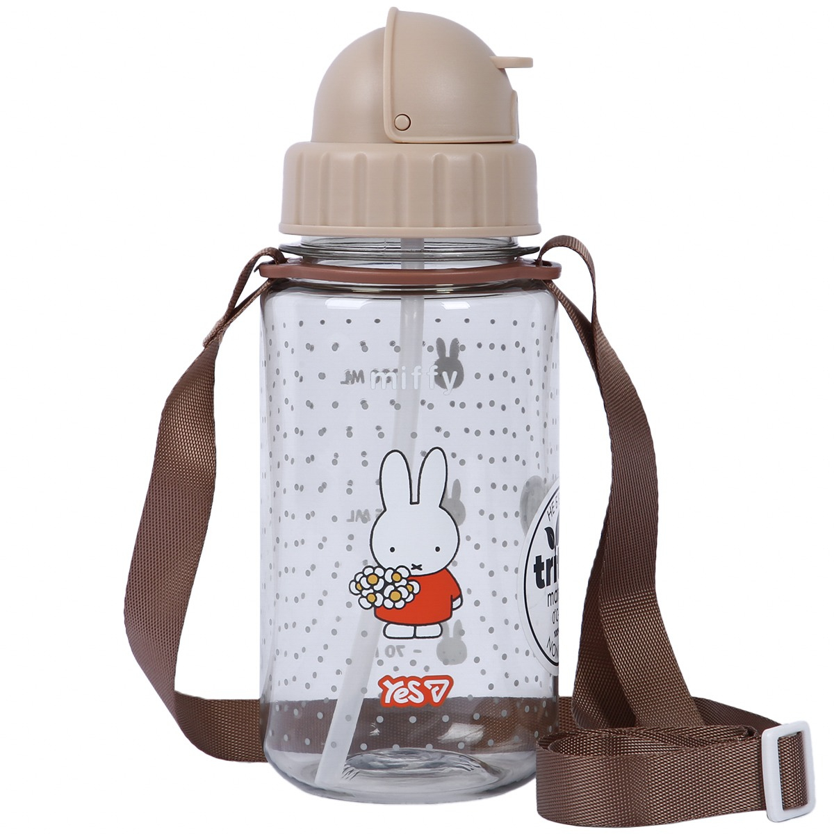Пляшка для води Yes Miffy 360 мл (708839)фото1