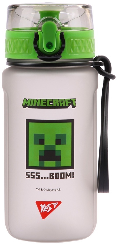 Пляшка для води Yes Minecraft.Boom 500 мл, софт тач (708320) фото1