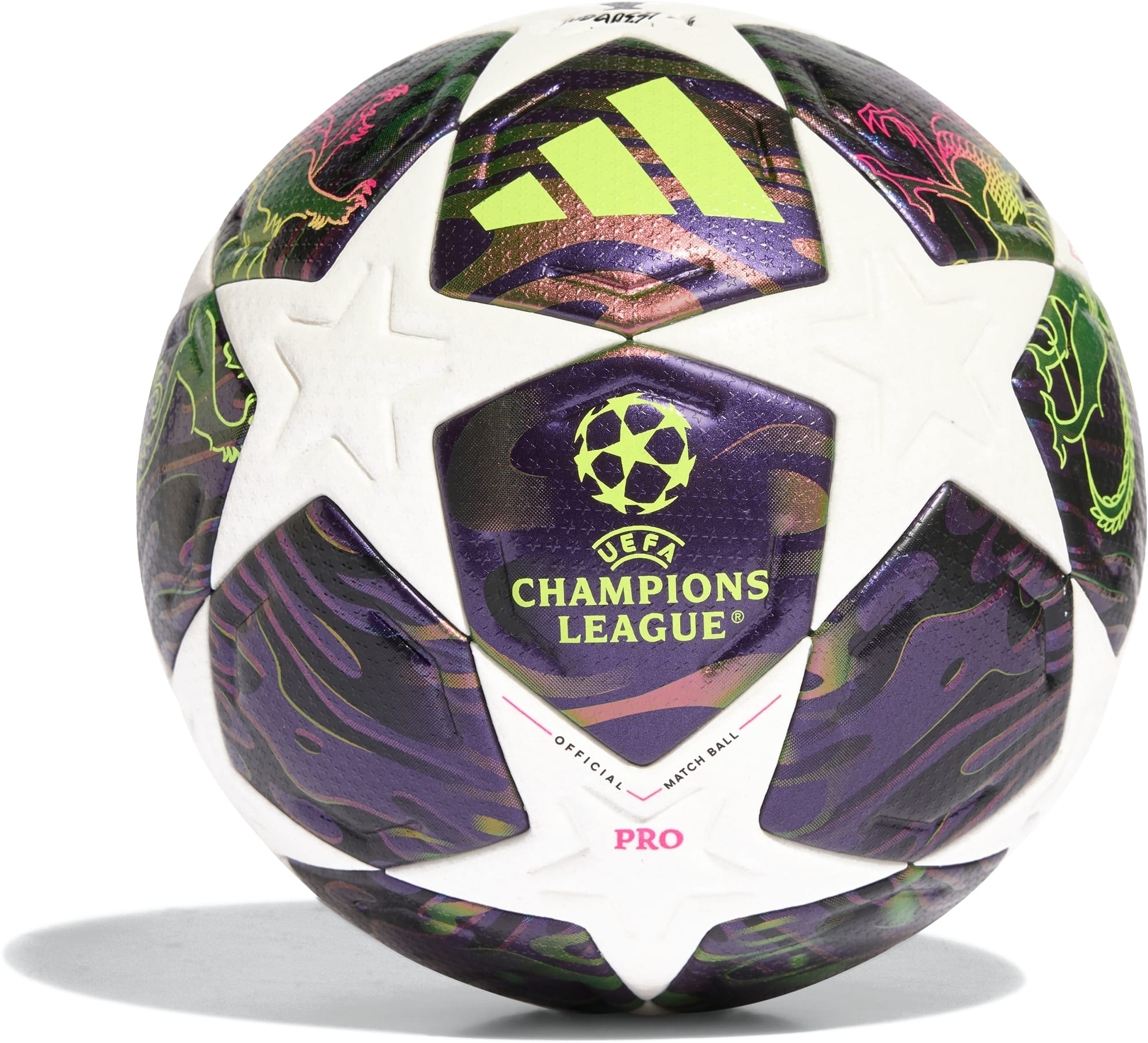 Мяч футбольный Adidas UCL Pro Finale 2025-2026 Budapest OMB JX9077 5 Белый (4068815110105) фото 1