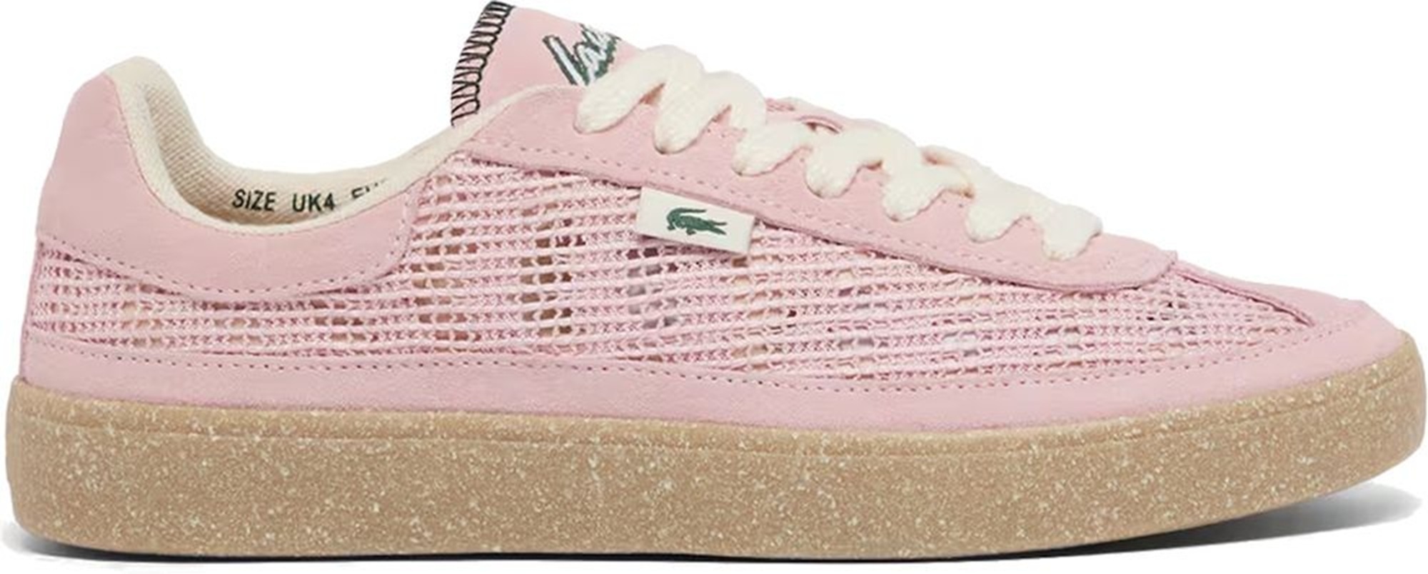 Кеды женские Lacoste Baseshot Lite 751SFA0090 37 (4 UK) бежевые фото 1