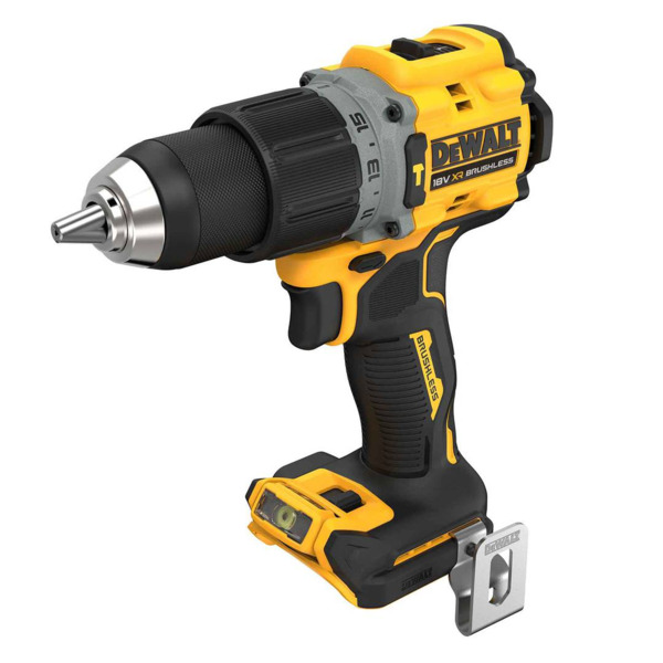 

Шуруповерт-дрель ударная аккумуляторная DeWALT XR Li-Ion 18В без АКБ та ЗУ (DCD805NT)