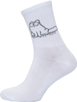 Шкарпетки MovementStandard Fancy Cats MS M0303S 38-41 білі