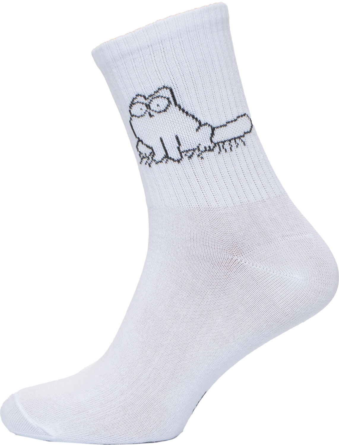 Шкарпетки MovementStandard Fancy Cats MS M0303S 42-45 білі
