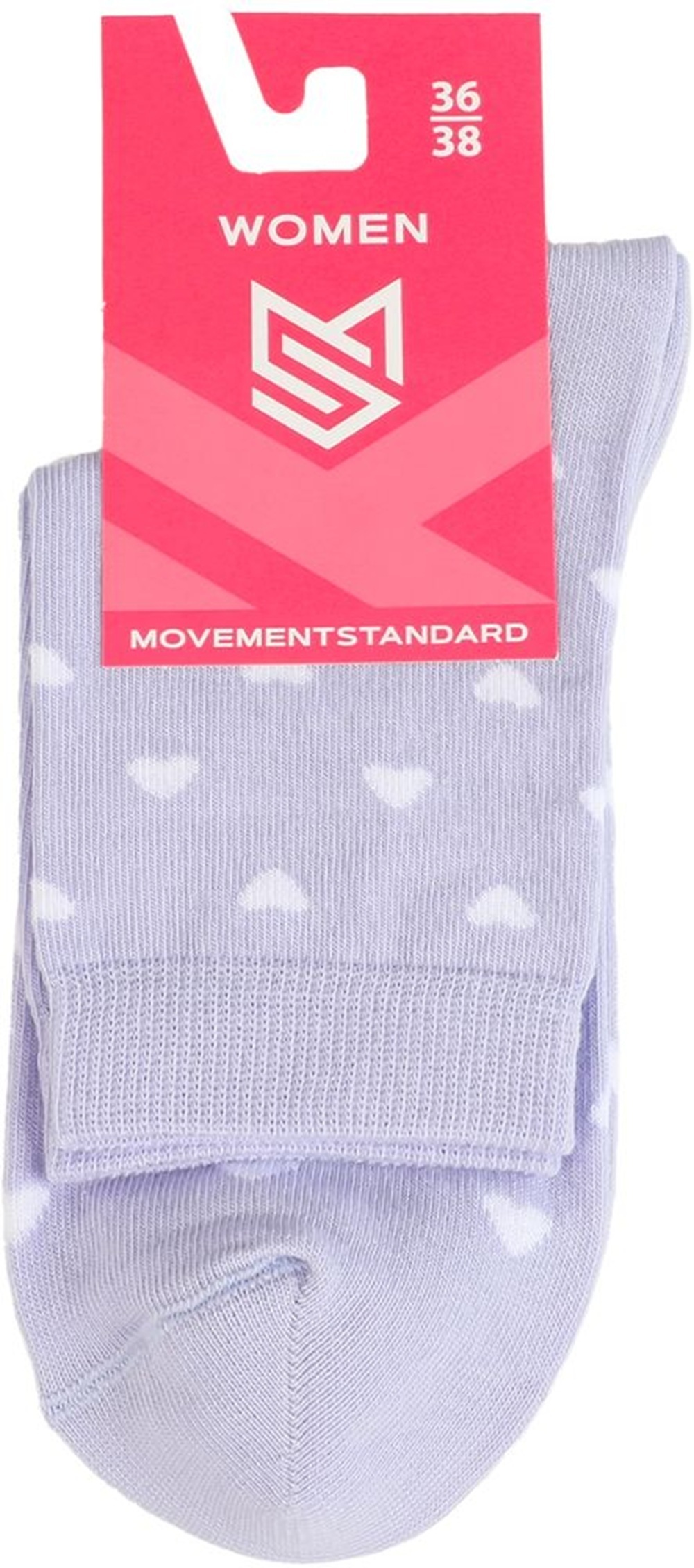 Носки женские MovementStandard MS M0103S 36-38 бледно-фиолетовые фото1