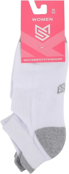 Носки женские MovementStandard MS M0104S 36-40 белые/серые фото