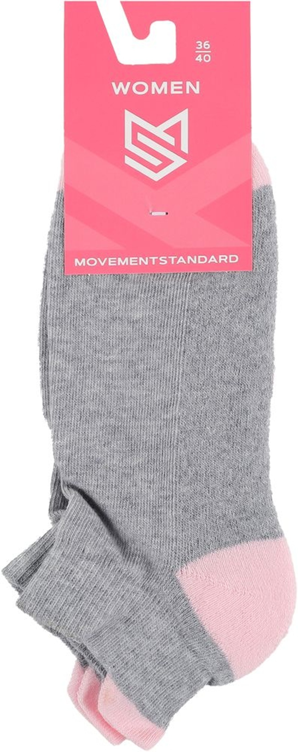 Носки женские MovementStandard MS M0104S 36-40 серые/розовые фото1