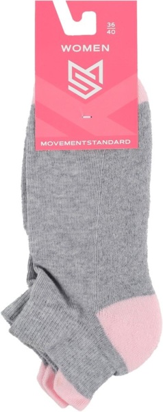 Носки женские MovementStandard MS M0104S 36-40 серые/розовые фото