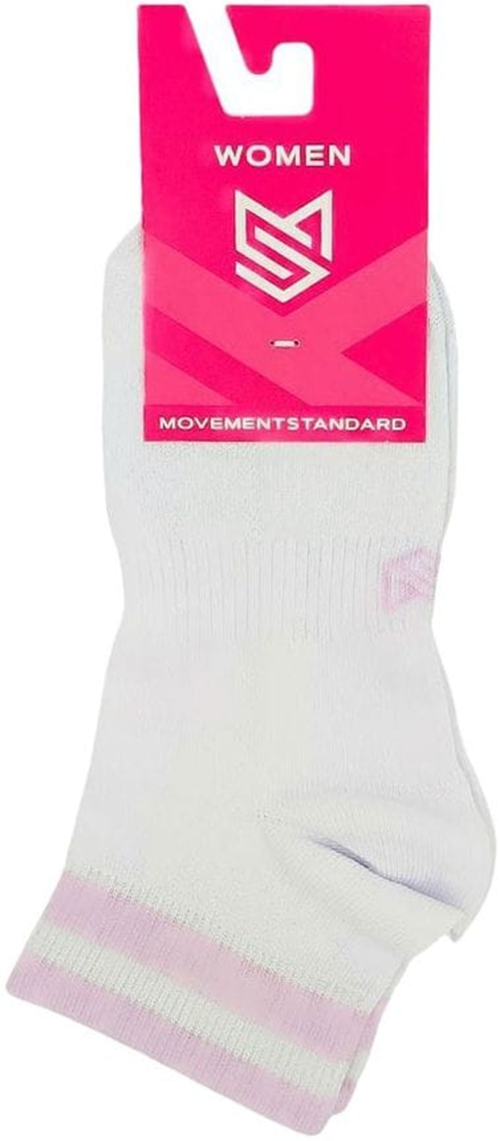 Носки женские MovementStandard MS M0105S 36-38 белые/розовые фото1