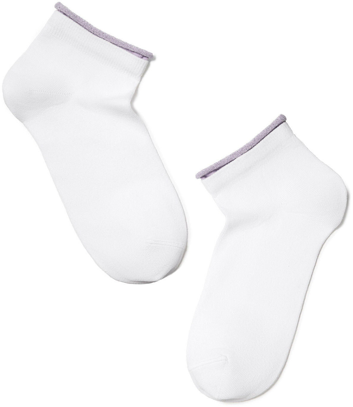 Носки женские MovementStandard MS M0116S 39-41 белые/сиреневые фото1