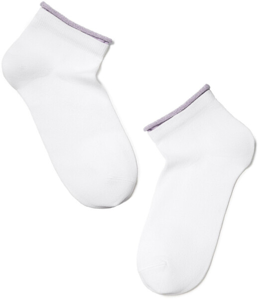 Носки женские MovementStandard MS M0116S 39-41 белые/сиреневые фото