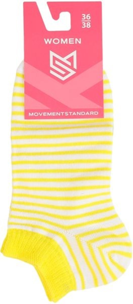 

Носки женские MovementStandard MS M0118S 36-38 белые/желтые