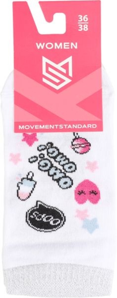Носки женские MovementStandard MS M0118S 36-38 белые фото