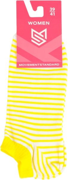 Носки женские MovementStandard MS M0118S 39-41 белые/желтые фото