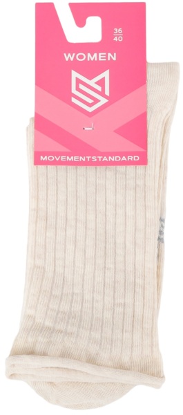 Носки женские MovementStandard MS M0106S 36-40 айвори фото 