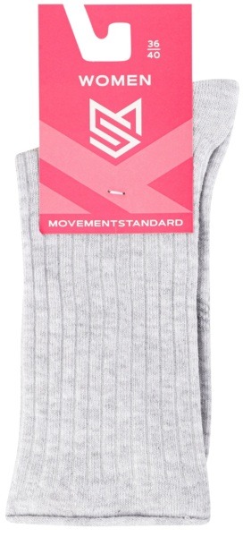 Носки женские MovementStandard MS M0106S 36-40 светло-серые фото 