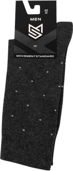 Носки высокие мужские MovementStandard MS M0201S 40-41 темно-серые фото