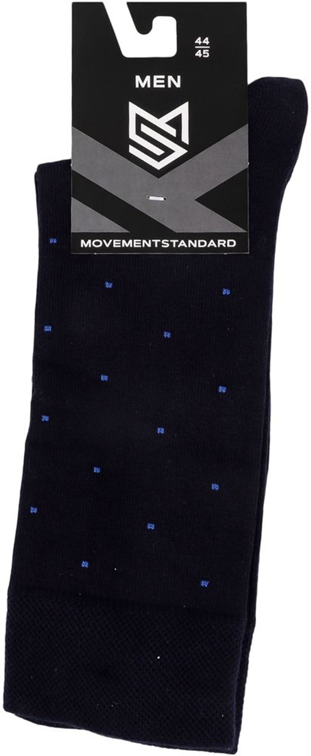 Носки высокие мужские MovementStandard MS M0201S 44-45 синие фото1