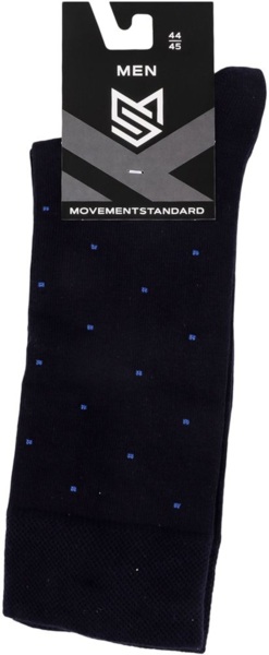 Носки высокие мужские MovementStandard MS M0201S 44-45 синие фото