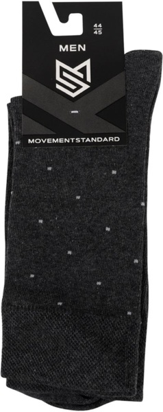 Носки высокие мужские MovementStandard MS M0201S 44-45 темно-серые фото