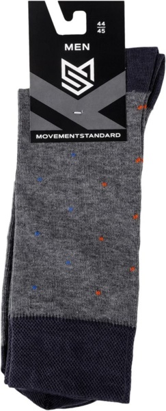 Носки высокие мужские MovementStandard MS M0201S 44-45 серые фото
