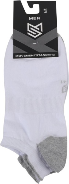 Шкарпетки чоловічі MovementStandard MS M0209S 40-41 білі/сіріфото