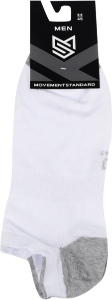 Шкарпетки чоловічі MovementStandard MS M0209S 44-45 білі/сіріфото