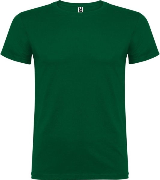 Футболка хлопковая мужская Roly Beagle CA6554556 3XL темно-зеленая фото