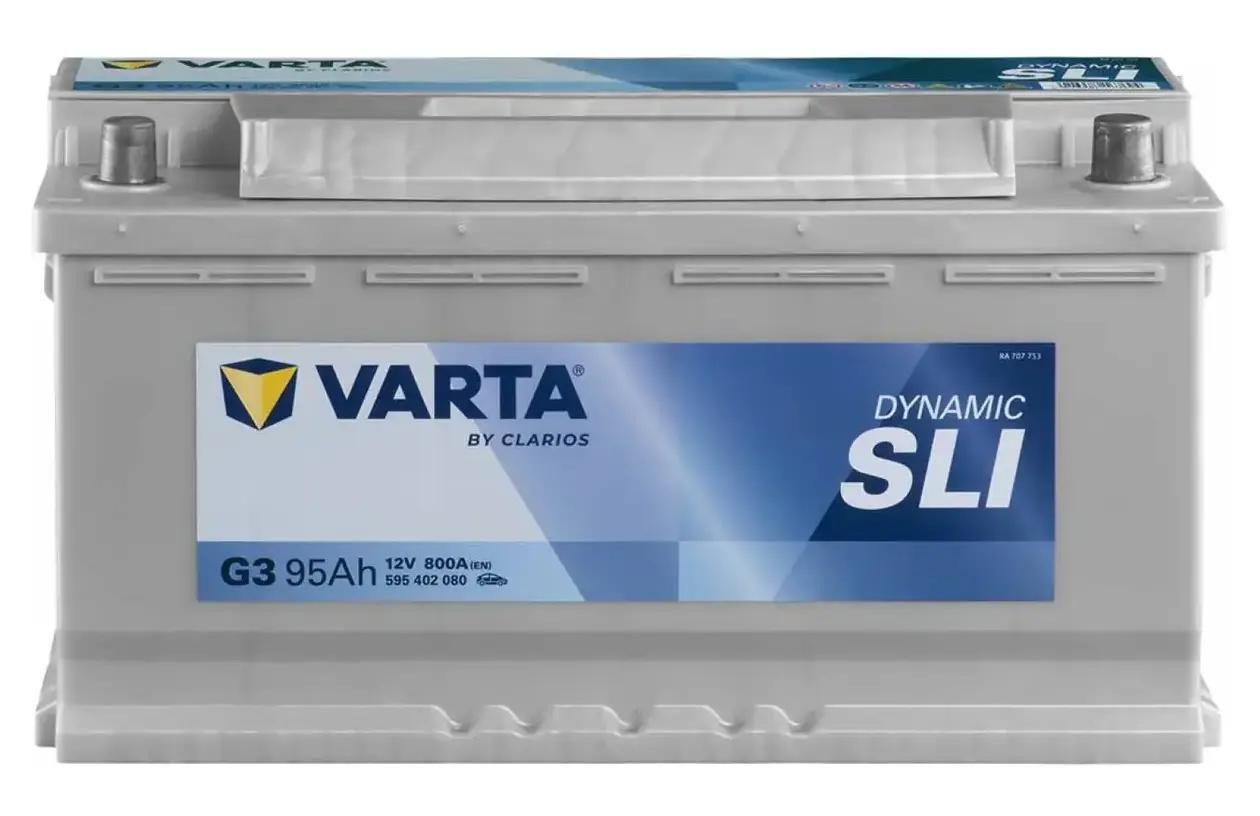 Аккумулятор Varta Dynamic SLI 12В 95Ач 800А R+ (595402080) фото 1