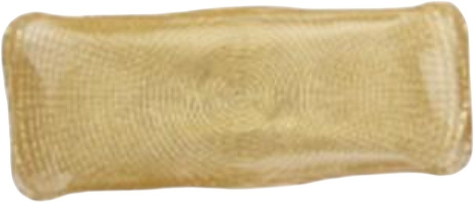 Блюдо ARDESTO Golden ice 33х13см, стекло, прямоугольное, золотистое (AR5055) фото 1