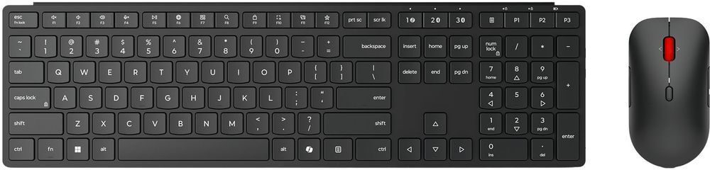 Комплект Lenovo Wireless Multi-Mode Pro Combo Keyboard and Mouse 6000 (4X31S04811)
